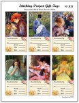 Cross Stitch Gift Tags Needlework Labels Ladies Stitching No.018 (image for) Cross Stitch Gift Tags Needlework Labels Ladies Stitching No.018